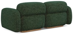 Sötétzöld moduláris kanapé 190 cm Ailani – Makamii