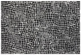 Fekete és fehér szőnyeg 200 x 300 cm PUNGE Beliani