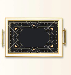 Üveg tálca, 38×24 cm – TPB9912