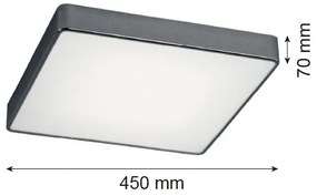 Argon 1575 - Mennyezeti lámpa ONTARIO 4xE27/15W/230V