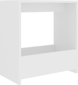 vidaXL fehér forgácslap kisasztal 50 x 26 x 50 cm