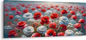 Kép - Pipacsmező (120x50 cm)
