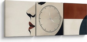 Kép - Nő profilból (órával) (90x30 cm)
