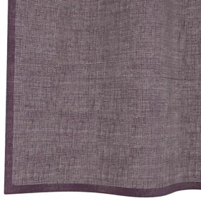 2 db lila fátyolfüggönyök rojtokkal 140x140 cm