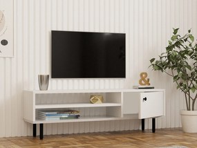 TV asztal/szekrény Lasupa (fehér) . Akció -24%. 1095092