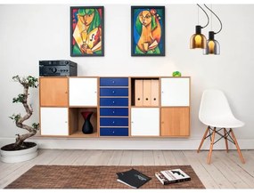 Klausen 111049 - Csillár zsinóron FIRE 1xE27/9W/230V szürke/fekete