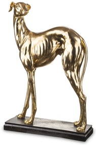 Bond design nude méretű agár kutya asztaldekoráció talpon 65x40x16cm