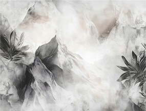 Fotótapéta Virágok Beton Flizelin Hálószoba Nappali Tapéta 300x210