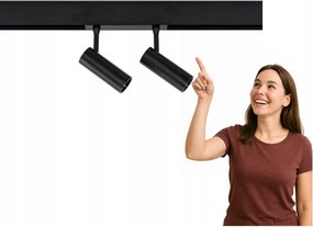 Sínre szerelhető spot lámpa dupla Led 10W Magnetic Reno Double TRM-3728