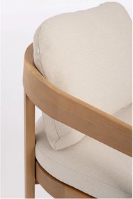 Natúr színű tömörfa kerti szék Pablo – Bizzotto