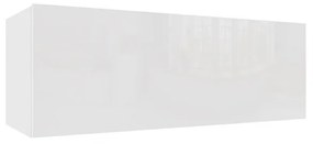 IZUMI 42 WH magasfényű fehér TV szekrény 105 cm