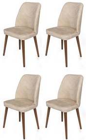 Dallas Beige étkezőszék szett, 4 db, 4 db