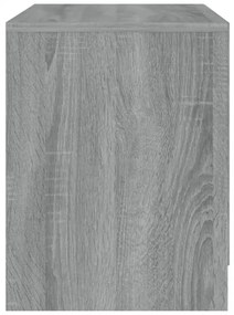 szürke-sonoma színű forgácslap éjjeliszekrény 45x34,5x44,5 cm