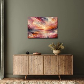 Kép - Festett alkonyat (70x50 cm)