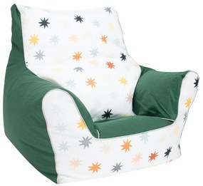 New Baby gyerek fotel golyókkal töltött, zöld