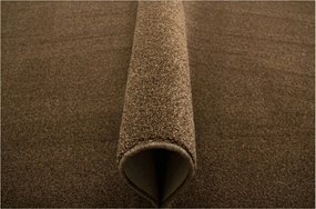 Nappali Szőnyeg Divatos Melange Barna Bézs Filc Zaragoza 100x200 cm