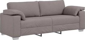 vidaXL Kanapé Tópszínű 219 x 80 x 82 cm szövet