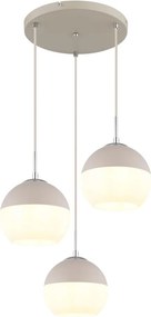 Globo 15999-3HR - RAGUSA kábeles csillár 3xE27/60W/230V