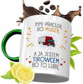 Zöld Bögre Kamionosnak Születésnapra Ajándék