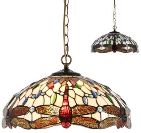 Prezent TIFFANY XXII. 1708 Függőlámpa 2x60W/E27 IP20