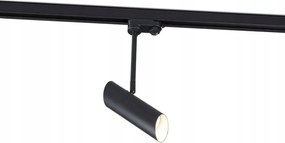 Faro Link fekete színű lámpatest 3 fázisú sínre, forgatható, GU10, 8W, IP20