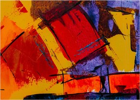 Absztrakciós kép (70x50 cm)