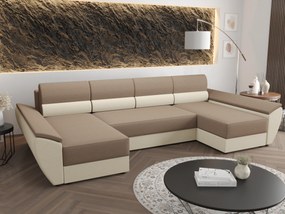Sarok ülőgarnitúra U Radiant U4 (bézs + krém). 1057542