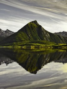 Poszter 30x40cm Hegyvidék a tengerparton 2, Assaf Frank