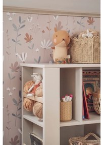 Bézs gyerek könyvespolc 120x40 cm Miloo – Pinio