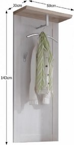 Fogas elem, fehér/san remo, PROVENSAL