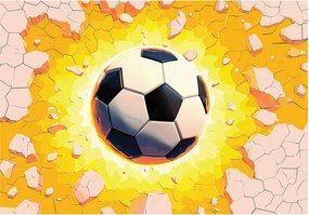 Fotótapéta Gyerekeknek Fiú Labda 3D Tapéta Gyerekszoba 400x280