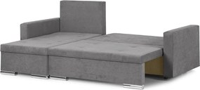 FELIX Kinyitható sarokkanapé Sötétszürke