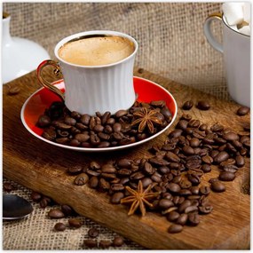 Poszterek 140x140 Reggeli kávé