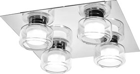 Osram - LED fürdőszobai mennyezeti lámpatest ORBIS FLAME 4xLED/5,5W/230V IP44 króm