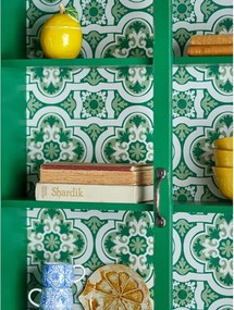 Zöld jegenyefenyő függő tálalószekrény 81x122x22 cm Hazem – Bloomingville