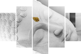 Kép - Fehér Buddha (150x105 cm)