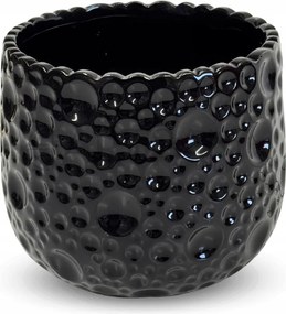 Fedél 15 cm kerámia fekete 05.383.15 Polnix