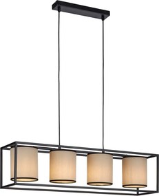 Paul Neuhaus modern függeszték raven bézs fekete pln15305-18
