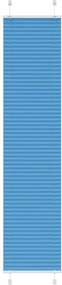 vidaXL pliszírozott redőny kék 45x200 cm Szövetszélesség 44,4 cm
