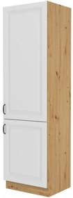 Élelmiszer szekrény Sheila 60 DK 210 2F (artisan tölgy + fehér). 1032477