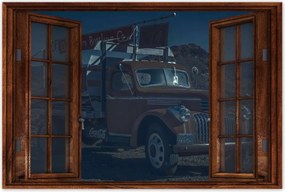 Poszterek 120x80 Amerikai teherautó