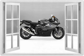 Poszterek 120x80 Fekete-fehér üldöző