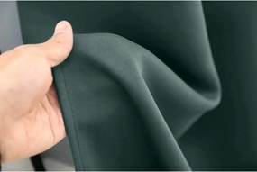 Türkizkék OXFORD függöny 140x250 cm Felfüggesztés: Hullámos sínszalag