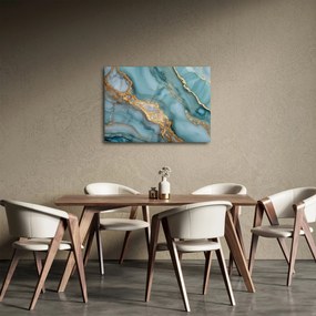 Kép - Türkiz márvány (70x50 cm)