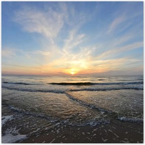 Poszterek 30x30 Naplemente a tengerparton