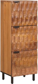 vidaXL Magasfiú Akácbarna felület 40 x 33 x 110 cm Tömör Mangófát