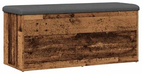 antik fa szerelt fa tárolópad 102x42x45 cm