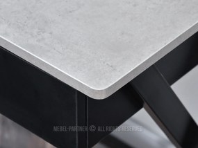 PC asztal Aspart (beton + fekete). 1109724