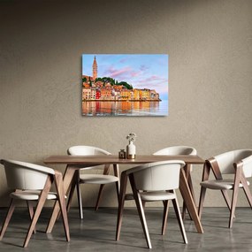 Üveg kép - Rovinj, Horvátország (70x50 cm)