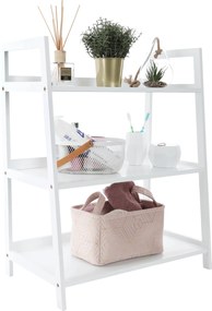 3 polcos állvány, fehér, REON TYP 1